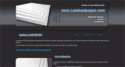 Desktop Screenshot of laminasicopor.com